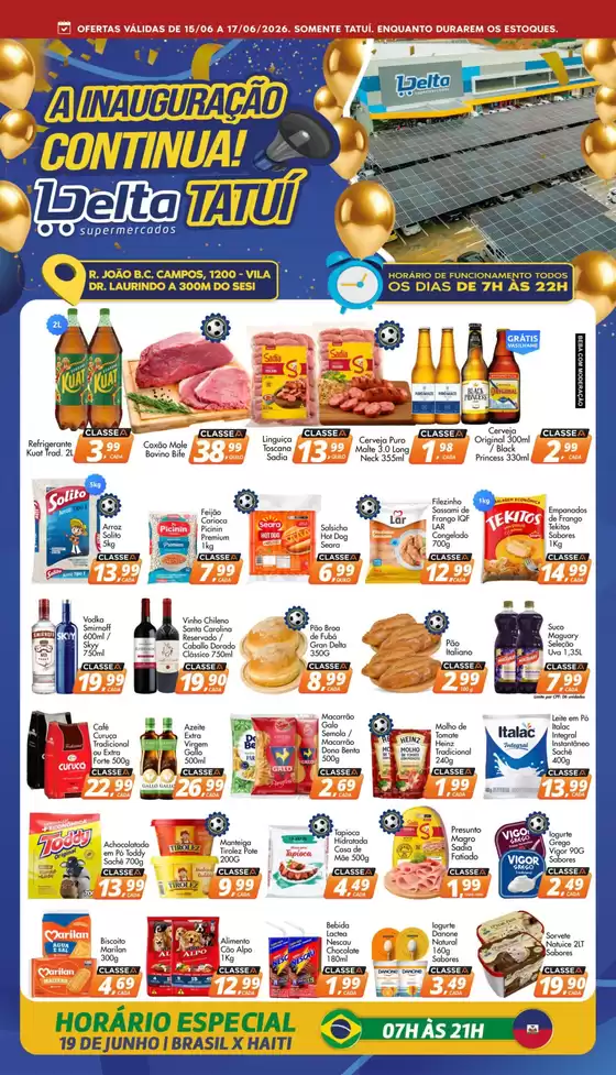Catálogo Delta Supermercados | Ótima oferta para caçadores de pechinchas | 2026-06-15T00:00:00.000Z - 2026-06-17T00:00:00.000Z