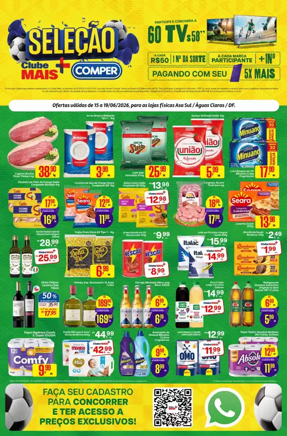 Catálogo Comper | Ofertas especiais para você | 2026-06-15T00:00:00.000Z - 2026-06-19T00:00:00.000Z