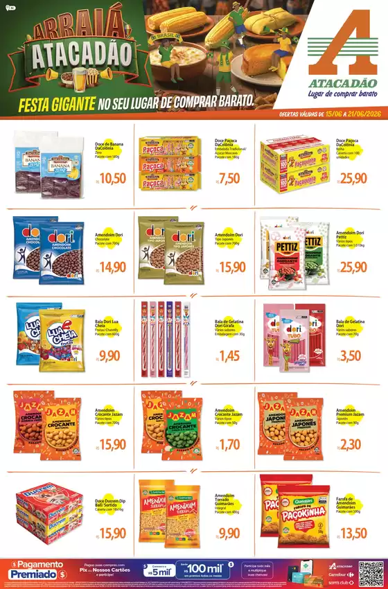 Catálogo Atacadão em Cruz das Almas | Atacadão - Festa Junina | 2026-06-15T00:00:00.000Z - 2026-06-21T00:00:00.000Z