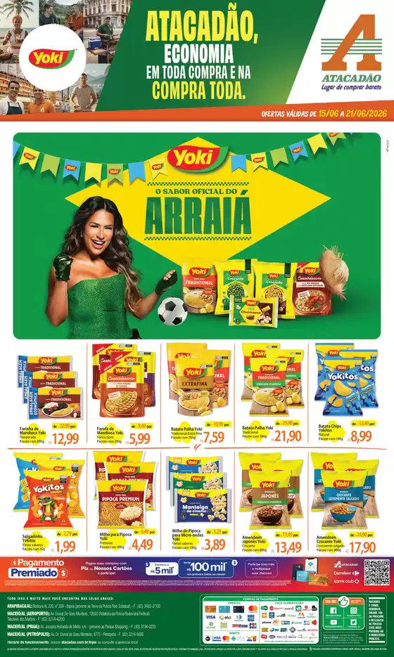 Catálogo Atacadão em Arapiraca | Atacadão - Super Ofertas | 2026-06-15T00:00:00.000Z - 2026-06-21T00:00:00.000Z