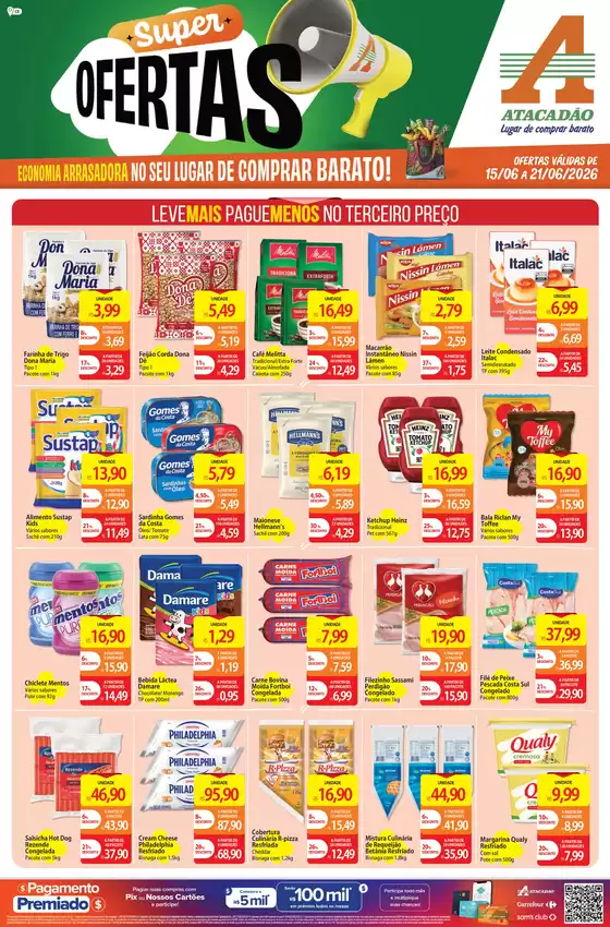 Catálogo Atacadão em Fortaleza | Atacadão - Terceiro Preço | 2026-06-15T00:00:00.000Z - 2026-06-21T00:00:00.000Z