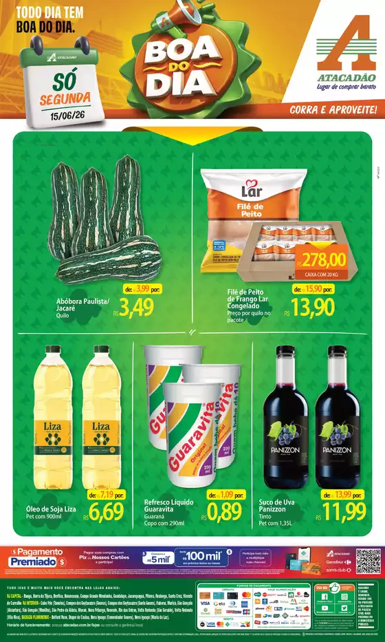 Catálogo Atacadão em Campos dos Goytacazes | Atacadão - Boa do Dia | 2026-06-15T00:00:00.000Z - 2026-06-15T00:00:00.000Z