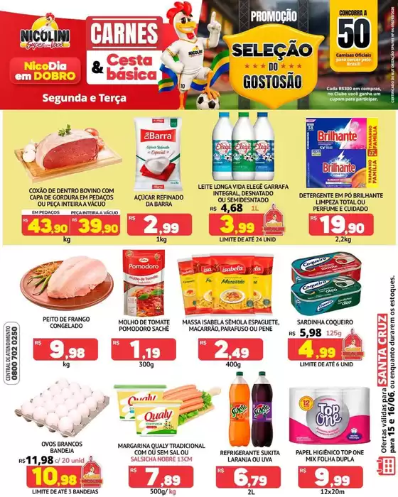 Catálogo Super Nicolini | Novas ofertas para descobrir | 2026-06-15T00:00:00.000Z - 2026-06-16T00:00:00.000Z