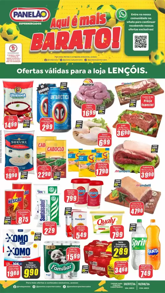 Catálogo Panelão | Melhores ofertas para todos os clientes | 2026-07-20T00:00:00.000Z - 2026-08-10T00:00:00.000Z