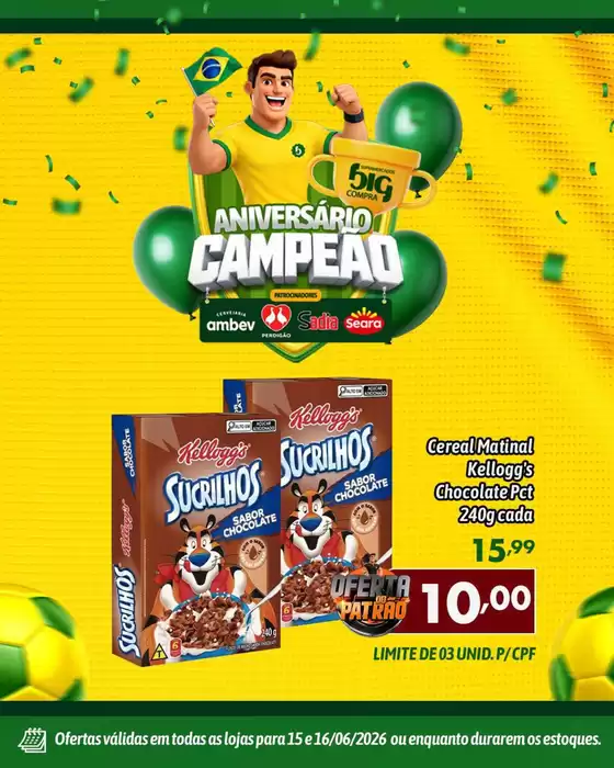 Catálogo Supermercados Big Compra em Taubaté | Encarte Supermercados Big Compra | 2026-06-15T00:00:00.000Z - 2026-06-16T00:00:00.000Z