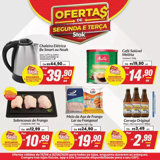 Catálogo Stok Center em Eusébio | Ofertas | 2026-06-15T00:00:00.000Z - 2026-06-16T00:00:00.000Z