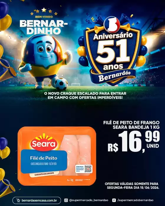 Catálogo Supermercado Bernardão | Encarte Supermercado Bernardão | 2026-06-15T00:00:00.000Z - 2026-06-15T00:00:00.000Z