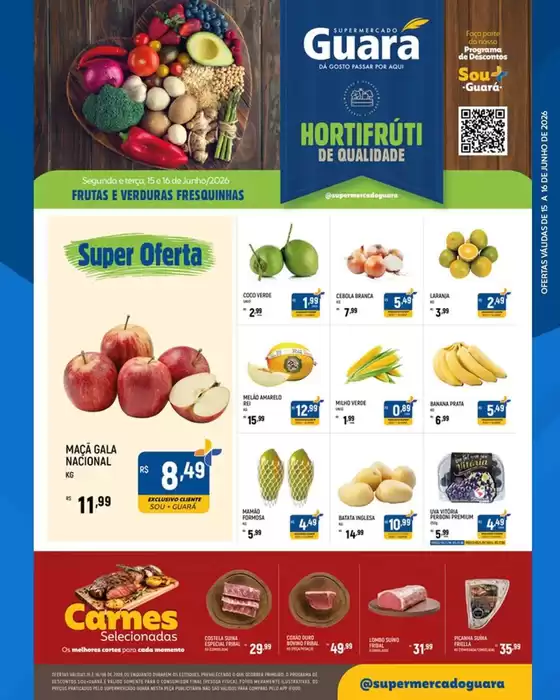 Catálogo Supermercado Guará | Ampla seleção de ofertas | 2026-06-15T00:00:00.000Z - 2026-06-16T00:00:00.000Z