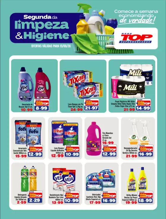 Catálogo Rede Top | Ofertas e promoções atuais | 2026-06-15T00:00:00.000Z - 2026-06-15T00:00:00.000Z