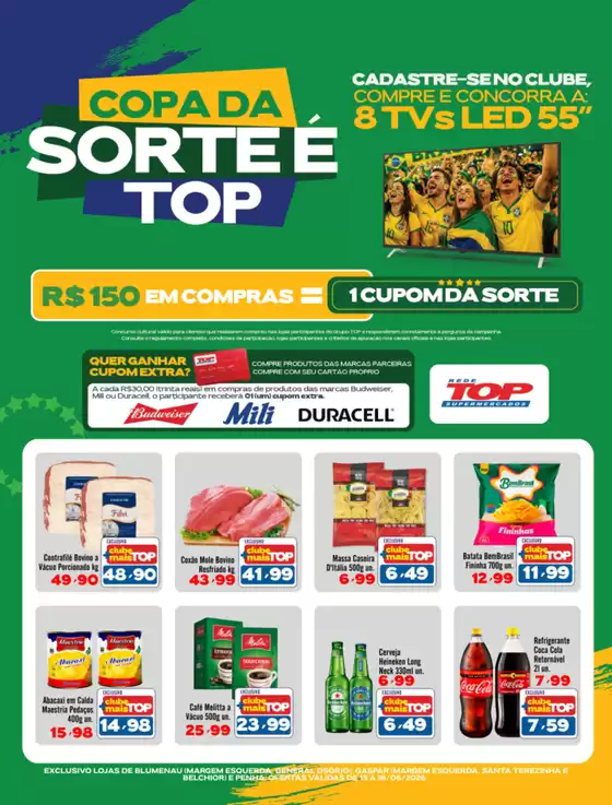 Catálogo Rede Top | Nossas melhores pechinchas | 2026-06-15T00:00:00.000Z - 2026-06-18T00:00:00.000Z