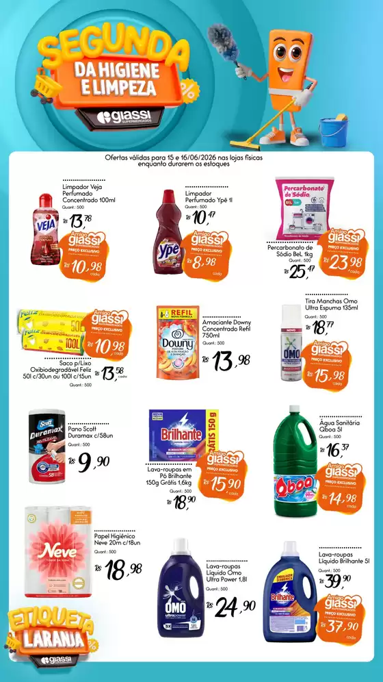 Catálogo Giassi Supermercados | Encarte Giassi Supermercados | 2026-06-15T00:00:00.000Z - 2026-06-16T00:00:00.000Z
