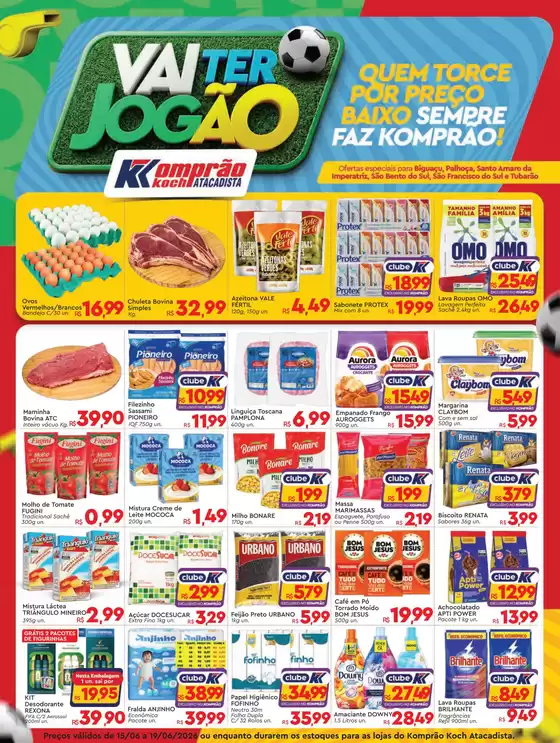 Catálogo Komprão Atacadista | Ótima oferta para caçadores de pechinchas | 2026-06-15T00:00:00.000Z - 2026-06-19T00:00:00.000Z