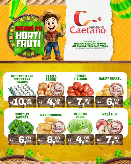 Catálogo Supermercados Caetano | Encarte Supermercados Caetano | 2026-06-15T00:00:00.000Z - 2026-06-17T00:00:00.000Z