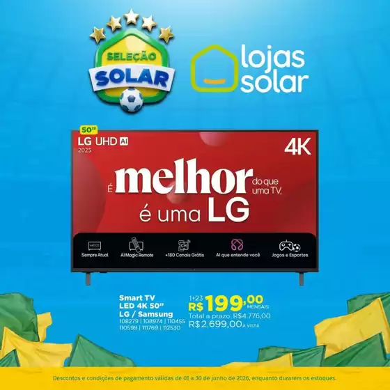 Catálogo Lojas Solar | Ofertas para caçadores de pechinchas | 2026-06-01T00:00:00.000Z - 2026-06-30T00:00:00.000Z