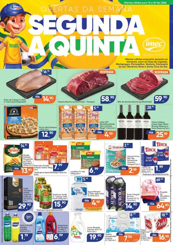 Catálogo Imec Supermercados | BAIXA 15675 IMEC Ofertas da Semana Cluster A 15 a 180626 | 2026-06-15T00:00:00.000Z - 2026-06-18T00:00:00.000Z