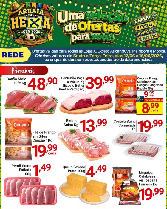 Catálogo X Supermercados | Ofertas exclusivas | 2026-06-12T00:00:00.000Z - 2026-06-16T00:00:00.000Z