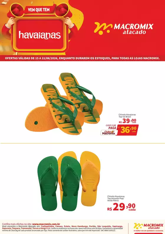 Catálogo Macromix Atacado | Ótima oferta para caçadores de pechinchas | 2026-06-15T00:00:00.000Z - 2026-06-21T00:00:00.000Z