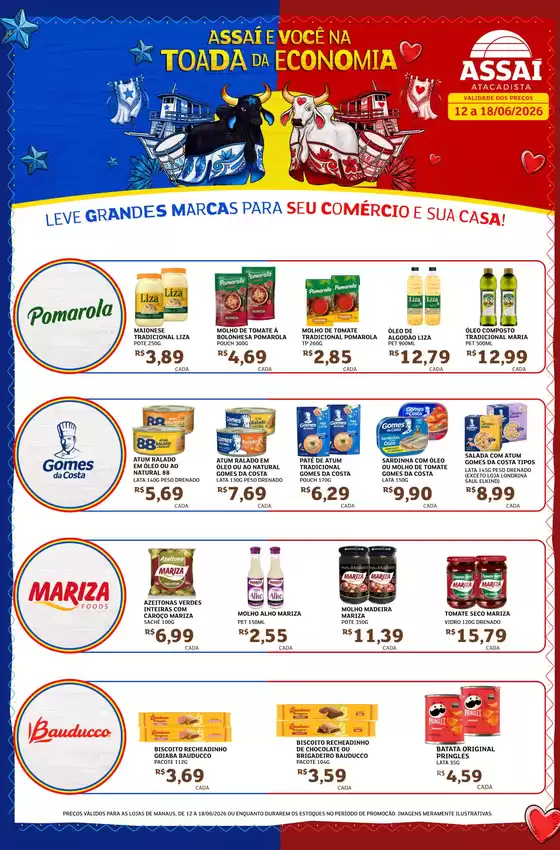 Catálogo Assaí Atacadista | Encarte Assaí Atacadista 48242-74 | 2026-06-15T00:00:00.000Z - 2026-06-18T00:00:00.000Z