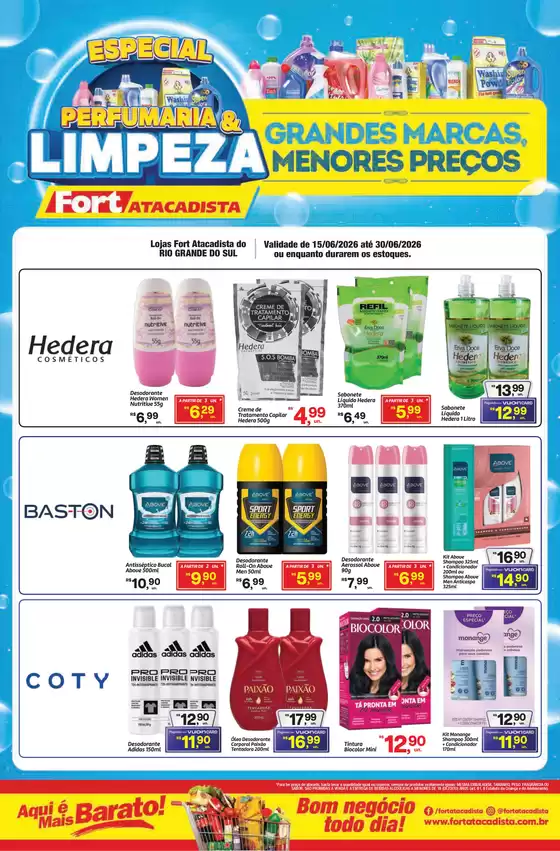 Catálogo Fort Atacadista | RS Fort Perfumaria e Limpeza 15 a 30 JUN 26 Final | 2026-06-15T00:00:00.000Z - 2026-06-30T00:00:00.000Z