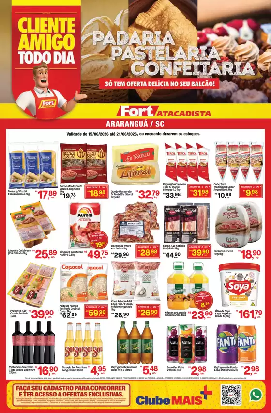 Catálogo Fort Atacadista | SC Fort Food Confeitaria 15 a 21 JUN 26 Ararangua | 2026-06-15T00:00:00.000Z - 2026-06-21T00:00:00.000Z