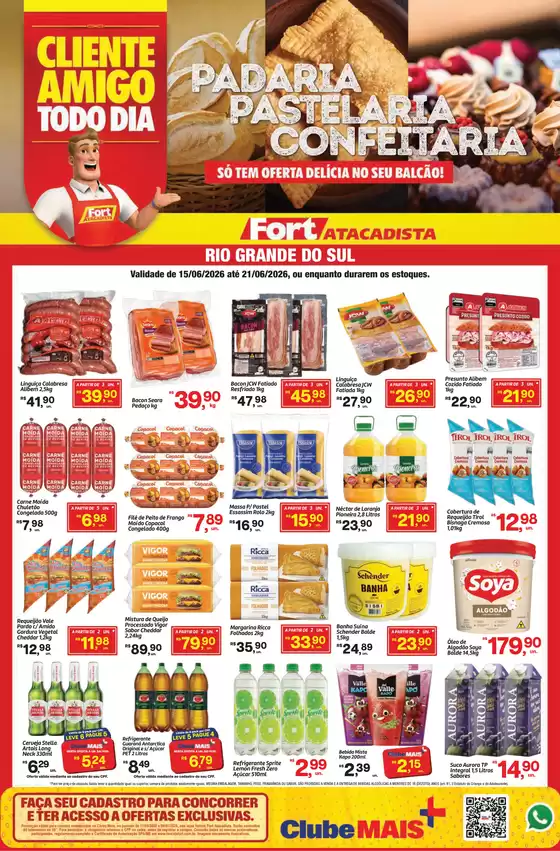Catálogo Fort Atacadista | RS Fort Food Padaria 15 a 21 JUN 26 Final | 2026-06-15T00:00:00.000Z - 2026-06-21T00:00:00.000Z