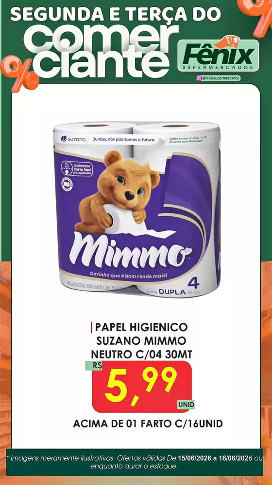 Catálogo Fênix Supermercados | SEGUNDA E TERÇA DO Comer CiIante | 2026-06-16T00:00:00.000Z - 2026-06-16T00:00:00.000Z