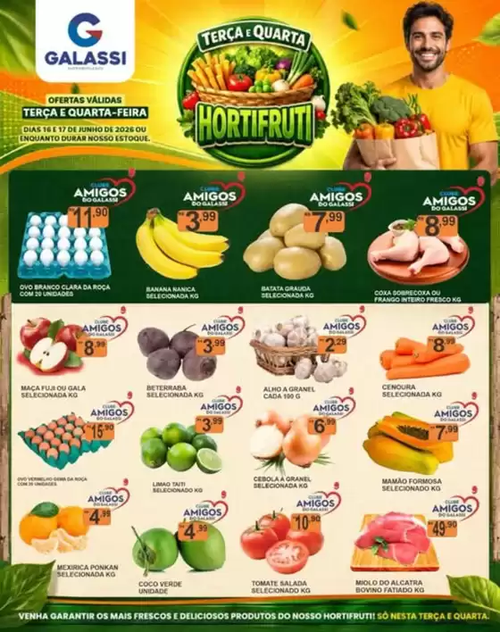 Catálogo Supermercados Galassi | TERÇA E QUARTA | 2026-06-16T00:00:00.000Z - 2026-06-17T00:00:00.000Z
