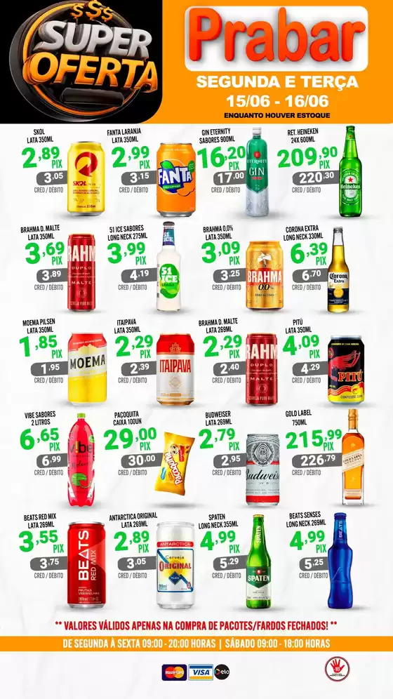 Catálogo Prabar Bebidas | Super Oferta | 2026-06-16T00:00:00.000Z - 2026-06-16T00:00:00.000Z