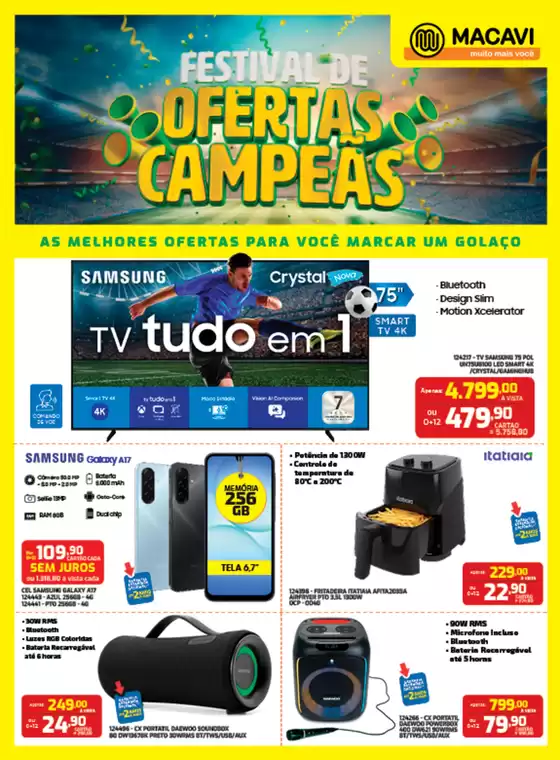 Catálogo Macavi | Festival ofertas campeas ! | 2026-06-16T00:00:00.000Z - 2026-06-23T00:00:00.000Z