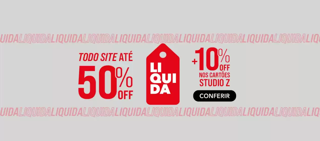 Catálogo Studio Z Calçados | Ofertas Studio Z Calçados | 2026-06-16T00:00:00.000Z - 2026-07-16T00:00:00.000Z