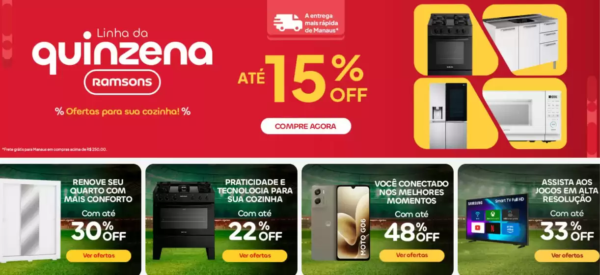 Catálogo Ramsons | Linha da quinzena ! | 2026-06-16T00:00:00.000Z - 2026-06-30T00:00:00.000Z