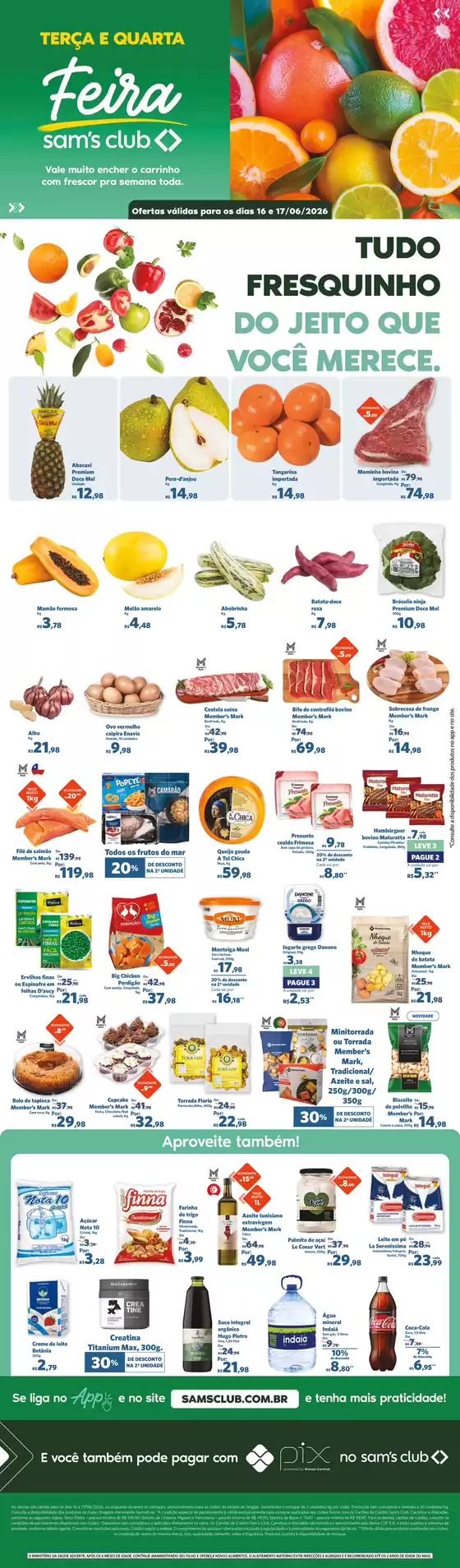 Catálogo Sam's Club | Ampla seleção de ofertas | 2026-06-16T00:00:00.000Z - 2026-06-17T00:00:00.000Z