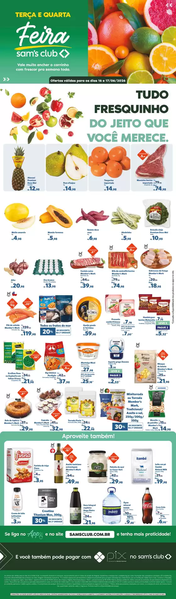 Catálogo Sam's Club | Economize agora com nossas ofertas | 2026-06-16T00:00:00.000Z - 2026-06-17T00:00:00.000Z