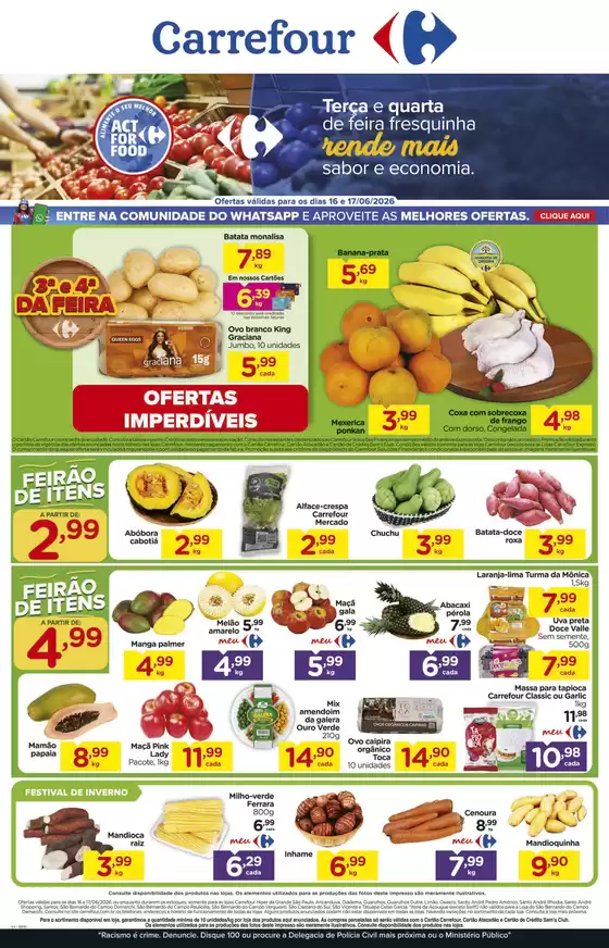 Catálogo Carrefour | FEIRA | 2026-06-16T00:00:00.000Z - 2026-06-17T00:00:00.000Z
