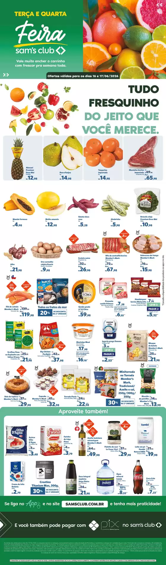 Catálogo Sam's Club | Ótima oferta para todos os clientes | 2026-06-16T00:00:00.000Z - 2026-06-17T00:00:00.000Z