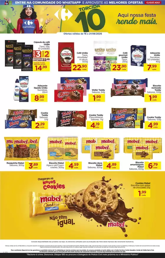Catálogo Carrefour em Serrana | Nossas melhores pechinchas | 2026-06-16T00:00:00.000Z - 2026-06-21T00:00:00.000Z