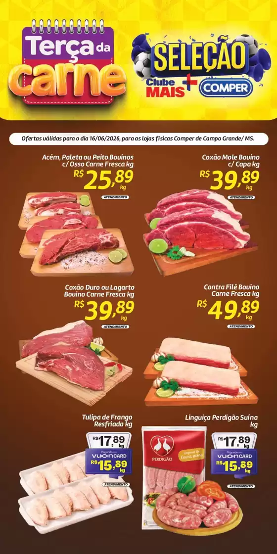Catálogo Comper | Terça da Carne | 2026-06-16T00:00:00.000Z - 2026-06-16T00:00:00.000Z