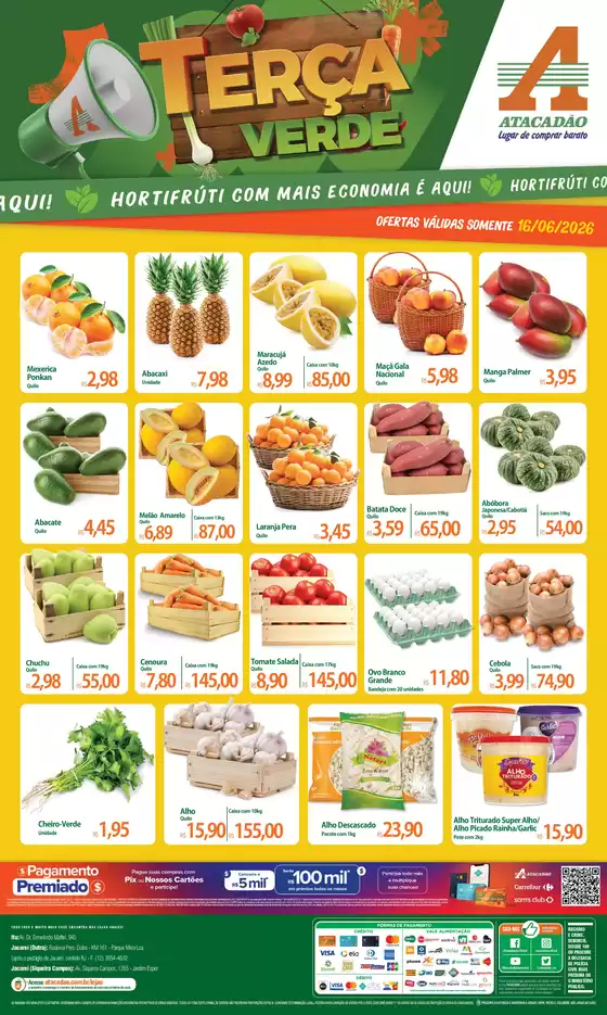 Catálogo Atacadão | Atacadão - Hortifrúti | 2026-06-16T00:00:00.000Z - 2026-06-16T00:00:00.000Z