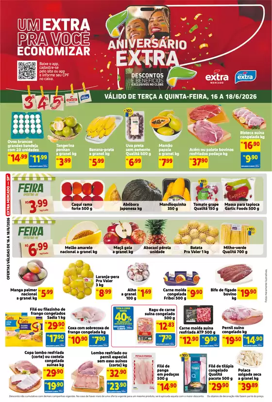 Catálogo Extra | Novas ofertas para descobrir | 2026-06-16T00:00:00.000Z - 2026-06-18T00:00:00.000Z