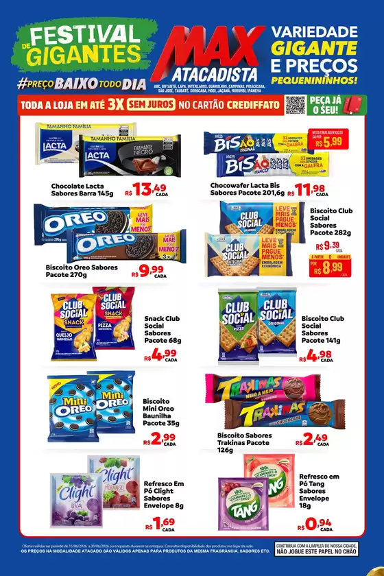Catálogo Max Atacadista em Hortolândia | Pechinchas e ofertas atuais | 2026-06-15T00:00:00.000Z - 2026-06-30T00:00:00.000Z