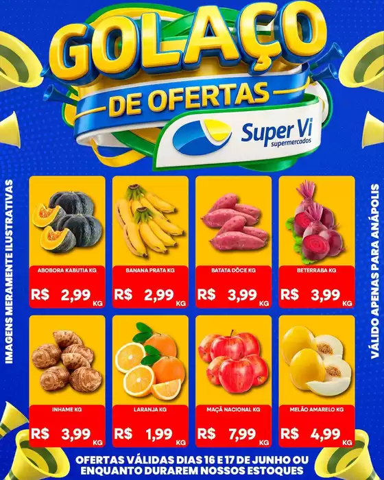 Catálogo Supervi Supermercados | Encarte Supervi Supermercados | 2026-06-16T00:00:00.000Z - 2026-06-17T00:00:00.000Z