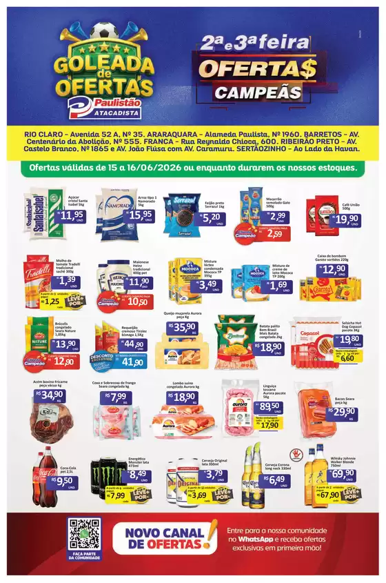 Catálogo Paulistão Atacadista | Encarte Paulistão Atacadista | 2026-06-15T00:00:00.000Z - 2026-06-16T00:00:00.000Z