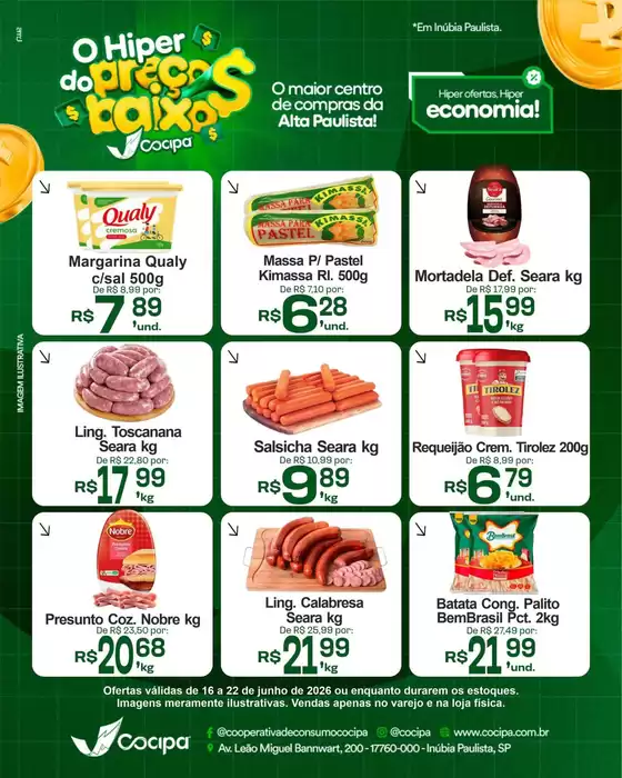 Catálogo Cocipa | Encarte Cocipa | 2026-06-16T00:00:00.000Z - 2026-06-22T00:00:00.000Z