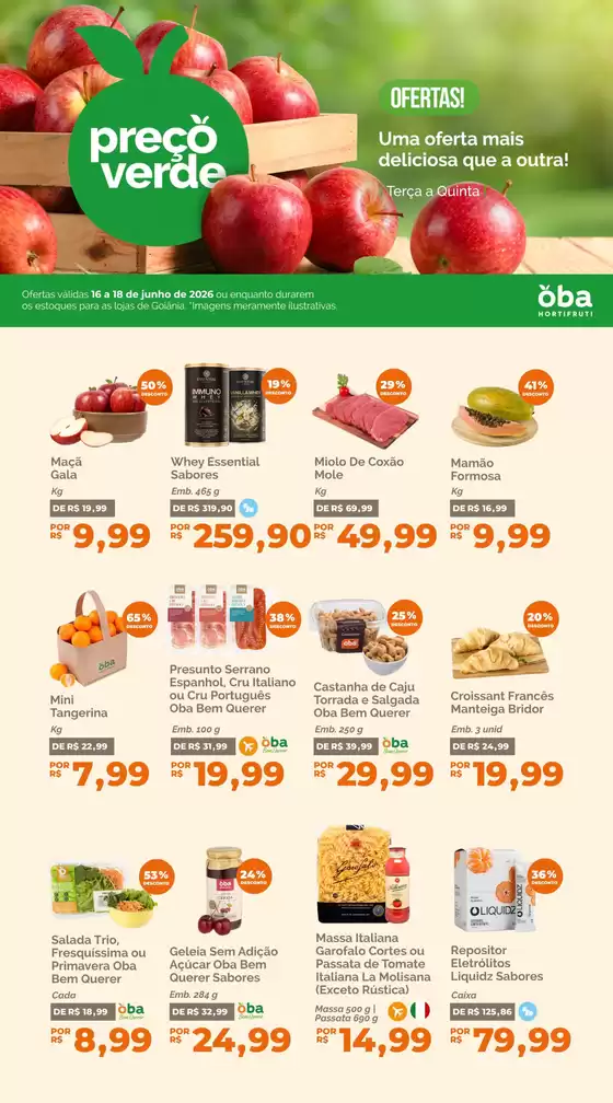 Catálogo Oba Hortifruti | Ótima oferta para todos os clientes | 2026-06-16T00:00:00.000Z - 2026-06-18T00:00:00.000Z