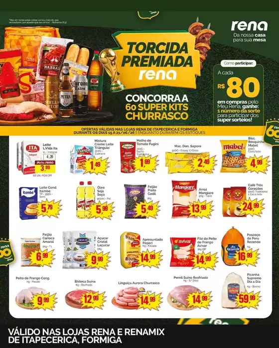 Catálogo Supermercados Rena | Encarte Supermercados Rena | 2026-06-15T00:00:00.000Z - 2026-06-21T00:00:00.000Z