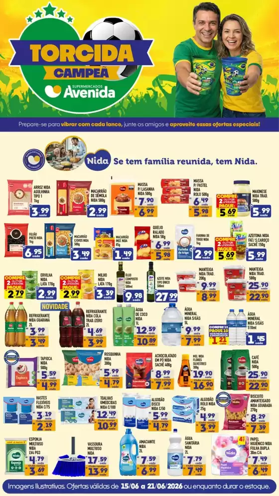 Catálogo Supermercados Avenida | Descubra ofertas atraentes | 2026-06-15T00:00:00.000Z - 2026-06-21T00:00:00.000Z