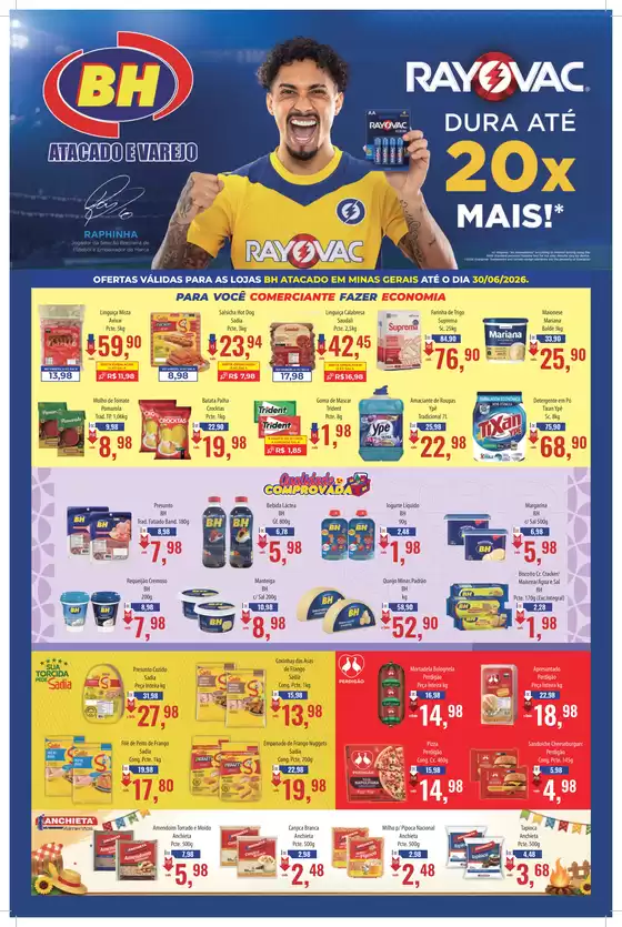 Catálogo Supermercados BH | Folheto 2ª quinzena Junho26 MG - Atacado | 2026-06-01T00:00:00.000Z - 2026-06-30T00:00:00.000Z