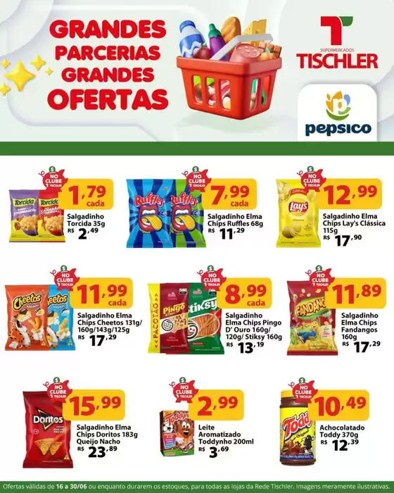 Catálogo Supermercados Tischler | Melhores ofertas e descontos | 2026-06-16T00:00:00.000Z - 2026-06-30T00:00:00.000Z