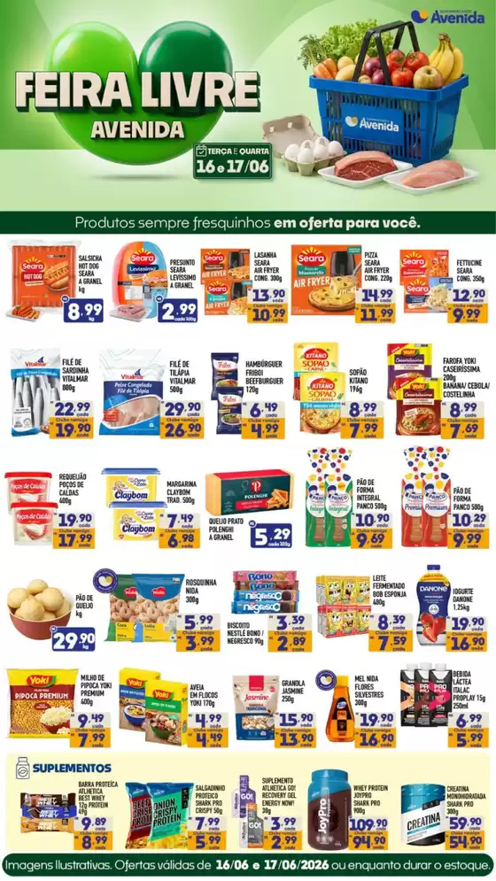 Catálogo Supermercados Avenida | Novas ofertas para descobrir | 2026-06-16T00:00:00.000Z - 2026-06-17T00:00:00.000Z