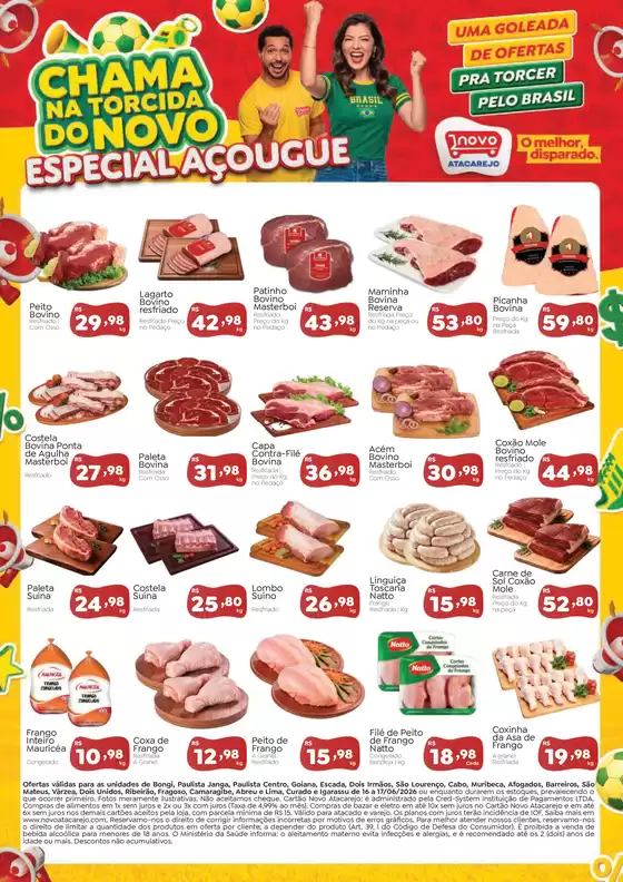 Catálogo Novo Atacarejo | Açougue 16 a 17.06 | 2026-06-16T00:00:00.000Z - 2026-06-17T00:00:00.000Z